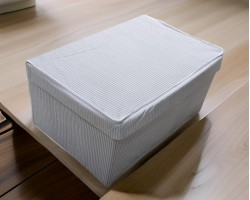 صندوق ملابس قماش قابل للطي 40 ×  60 × 30 سم