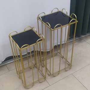 طقم اسكملات نحاسي قطعتين صناعة يدوية