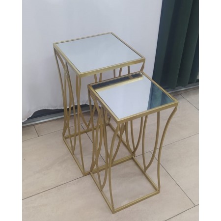 طقم اسكملات نحاسي قطعتين صناعة يدوية