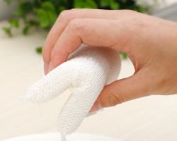 ليف جلي JUN JU ابيض سلك ناعم 4 قطع ليف جلي JUN JU ابيض سلك ناعم 4 قطع