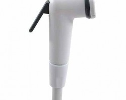 شطاف مع قاعدة وبربيش بلاستيك ابيض شطاف مع قاعدة وبربيش بلاستيك ابيض