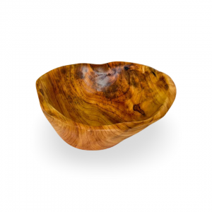 صحن جاط مجور مدور خشب هندي طبيعي بامبو 8 انش 20.5 سم صحن جاط مجور مدور خشب هندي طبيعي بامبو 8 انش 20.5 سم