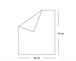بشكير ابيض سادة 30×30 - بشكير مطبخ - بشكير للطباعة بشكير ابيض سادة 30×30 - بشكير مطبخ - بشكير للطباعة