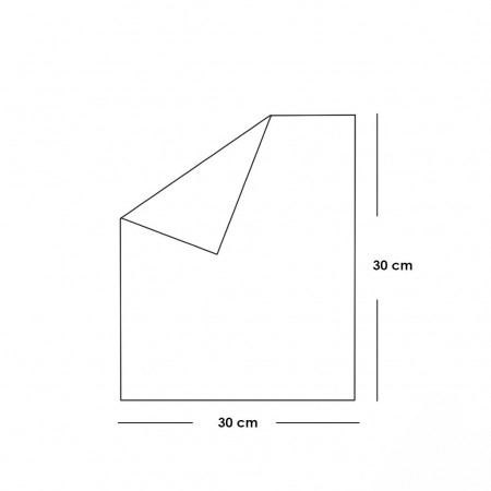 بشكير ابيض سادة 30×30 - بشكير مطبخ - بشكير للطباعة