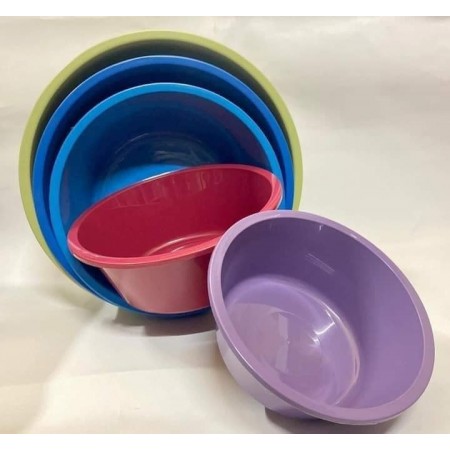 طقم جاطات بلاستيك ثقيل 5 قطع بدون غطاء zelick zed