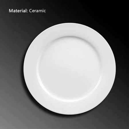 صحن سفح بورسلان ابيض 10.5 انش مقاس 27 سم صحن سفح بورسلان ابيض 10.5 انش مقاس 27 سم