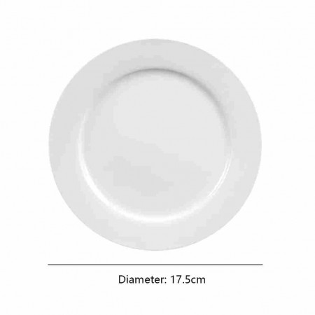 صحن سفح بورسلان ابيض 10.5 انش مقاس 27 سم صحن سفح بورسلان ابيض 10.5 انش مقاس 27 سم