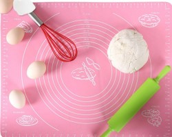 جلده عجين معجنات قياسات تحضير عجين سيليكون 40 × 50 سم