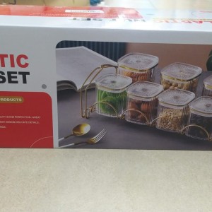 طقم ستاند بهارات اكريليك ZD136621-1 طقم ستاند بهارات اكريليك ZD136621-1