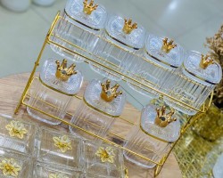 طقم ستاند بهارات / كاندي اكريليك طابقين ZD136621