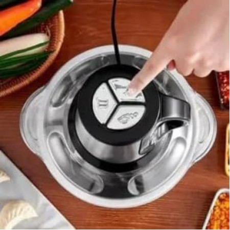 فرامة ملوخية وخضار ستانلس 3 لتر  3 سرعات 300 وات GM-80