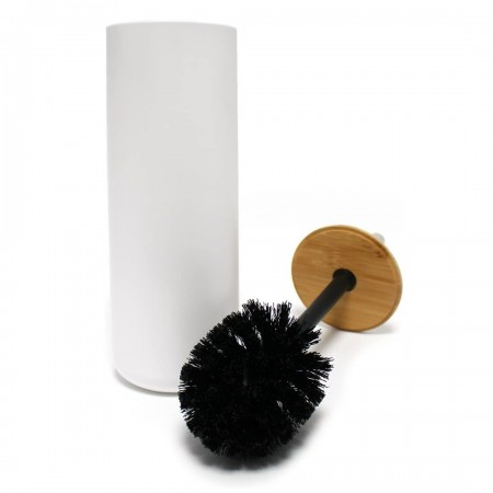 فرشاة حمام بلاستيك غطاء بامبو K70-8 فرشاة حمام بلاستيك غطاء بامبو K70-8