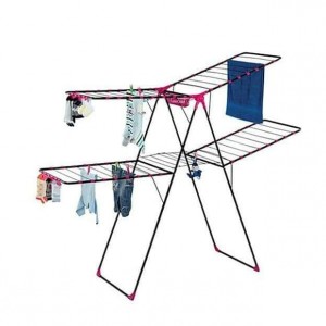 منشر غسيل طابقين معدن ثقيل مقاس 60 × 160 صناعة تركية  منشر غسيل طابقين معدن ثقيل مقاس 60 × 160 صناعة تركية