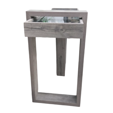 بيرو - قنصل خشب مع مراه حجم كبير بيرو - قنصل خشب مع مراه حجم كبير