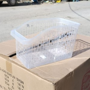 سله ثلاجه شفاف هلثي حجم وسط مقاس 15.8 × 29 × 17 سم ORG-23-T سله ثلاجه شفاف هلثي حجم وسط مقاس 15.8 × 29 × 17 سم ORG-23-T