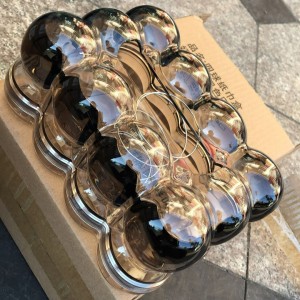 علبة حافظة محارم بابلز شفاف مدرج اسود اكريليك علبة حافظة محارم بابلز شفاف مدرج اسود اكريليك