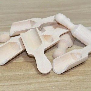 معالق بهارات مجرود خشب 7.5 سم 6 قطع معالق بهارات مجرود خشب 7.5 سم 6 قطع