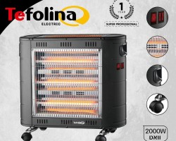 صوبه كهرباء TEFOLINA خمسه عين 2000 واط ثلاث عناصر تحكم مع نظام حمايه