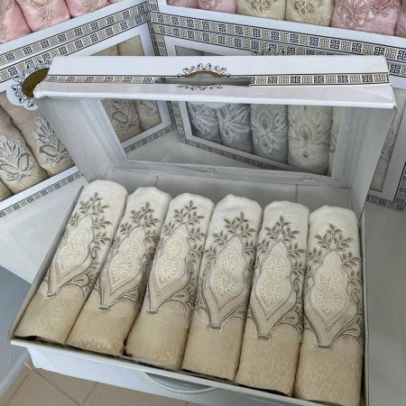 طقم بشاكير دانتيل عرايسي كرتوني RUUPAK طقم بشاكير دانتيل عرايسي كرتوني RUUPAK