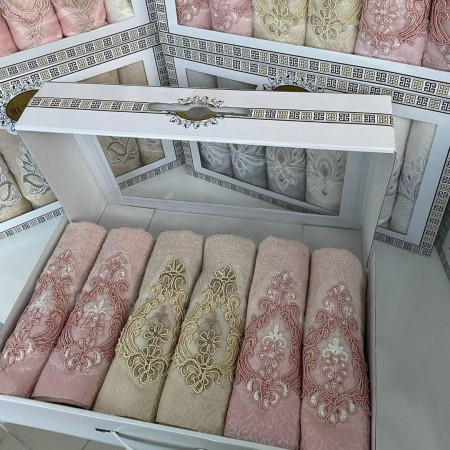 طقم بشاكير دانتيل عرايسي كرتوني RUUPAK طقم بشاكير دانتيل عرايسي كرتوني RUUPAK