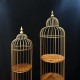 طقم قفص زواية 2 قطعة ذهبي مع وجه خشب 3 دور طقم قفص زواية 2 قطعة ذهبي مع وجه خشب 3 دور