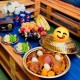 جاط مقلوبة - تقدبم طعام مع غطاء ذهبي 40 سم جاط مقلوبة - تقدبم طعام مع غطاء ذهبي 40 سم