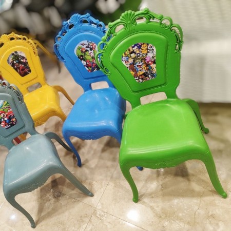 كرسي اطفال بلاستيك فرح / رسومات ديزني