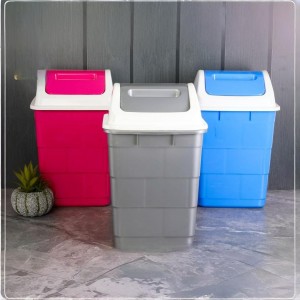 دلو / سلة / سطل مهملات 20 لتر مروحة اردني 