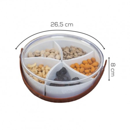 مضيفة تقديم كاندي اكريليك مقطع مع غطاء وحمالة مثلثات 6 قطع تفضيل كاندي / مكسرات مضيفة تقديم كاندي اكريليك مقطع مع غطاء وحمالة مثلثات 6 قطع تفضيل كاندي / مكسرات