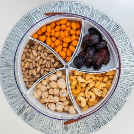 مضيفة تقديم كاندي اكريليك مقطع مع غطاء وحمالة مثلثات 6 قطع تفضيل كاندي / مكسرات مضيفة تقديم كاندي اكريليك مقطع مع غطاء وحمالة مثلثات 6 قطع تفضيل كاندي / مكسرات