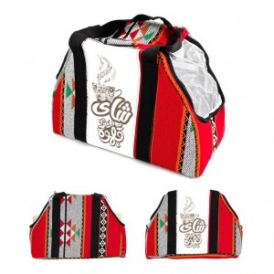 شنطة رحل بدويه شاي - قهوة تراث احمر 46 × 20 ارتفاع 30 سم مبطنة حرارية شنطة رحل بدويه شاي - قهوة تراث احمر 46 × 20 ارتفاع 30 سم مبطنة حرارية