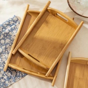 طقم صواني خشب بامبو كبير 3 قطع طقم صواني خشب بامبو كبير 3 قطع