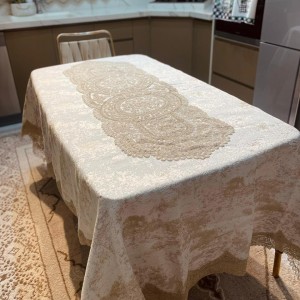 شرشف سفره ملوكي كرتونة 140 × 220 سم شرشف سفره ملوكي كرتونة 140 × 220 سم