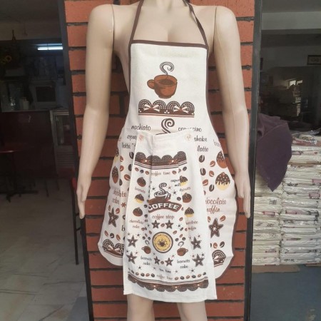 مريول مطبخ تركي مع بشكير كبير