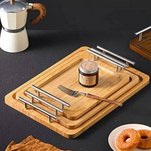 طقم صواني بامبو بيضاوي مستطيل 3 قطع طقم صواني بامبو بيضاوي مستطيل 3 قطع