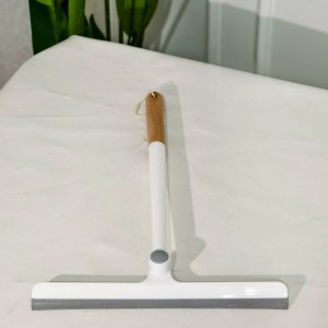 قشاطة مجلى او شباك بلاستيك راس متحرك يد بلاستيك مقبض خشب طويل