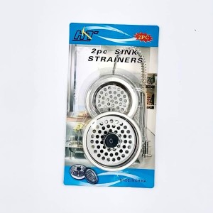 مصفاة مجلى امريكي ستانلس قطعتين كرت