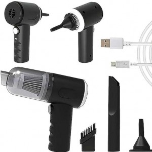 مكنسة تنظيف الاثاث والسيارة - شفط غبار- تعمل بالشحن 3 بـ 1 VACUUM CLEANER مكنسة تنظيف الاثاث والسيارة - شفط غبار- تعمل بالشحن 3 بـ 1 VACUUM CLEANER