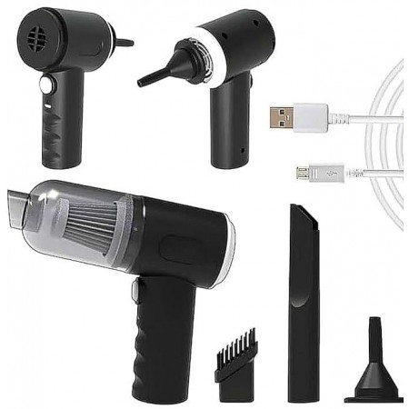 مكنسة تنظيف الاثاث والسيارة - شفط غبار- تعمل بالشحن 3 بـ 1 VACUUM CLEANER مكنسة تنظيف الاثاث والسيارة - شفط غبار- تعمل بالشحن 3 بـ 1 VACUUM CLEANER