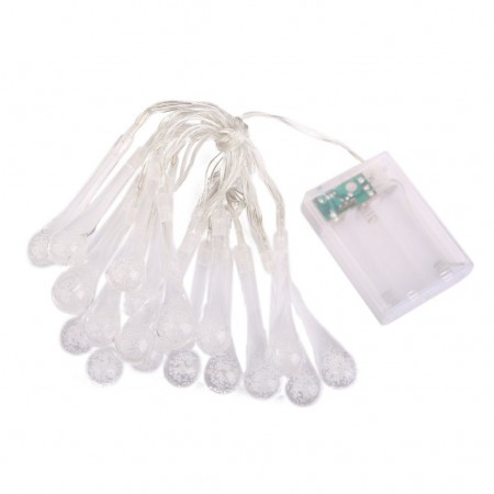 زينه رمضان/ حبل اضائة بطارية شكل دمعة 3 متر