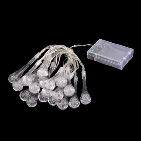 زينه رمضان/ حبل اضائة بطارية شكل دمعة 3 متر