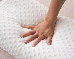 مخده لاتكس طبيه وسط 30 × 50 + 10 سم مخده لاتكس طبيه وسط 30 × 50 + 10 سم