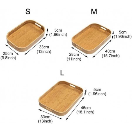 طقم صواني ضيافة - تقديم طعام خشب بامبو بيضاوي حيف عالي 3 قطع طقم صواني ضيافة - تقديم طعام خشب بامبو بيضاوي حيف عالي 3 قطع