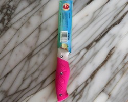 سكين حادة للتقطيع للحوم والفواكه شكل سمكة حجم وسط DJ DE140-31 سكين حادة للتقطيع للحوم والفواكه شكل سمكة حجم وسط DJ DE140-31