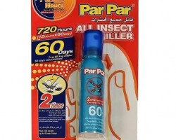 بخاخ PAR PAR باربار لقتل البعوض والحشرات الطائرة في الغرفة لغاية 60 يوم بخاخ PAR PAR باربار لقتل البعوض والحشرات الطائرة في الغرفة لغاية 60 يوم