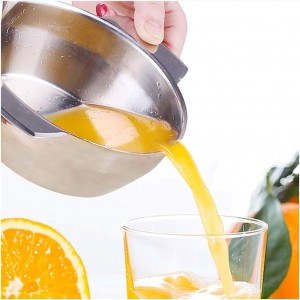 عصارات ليمون معدن ستانلس ثقيل حجم وسط 23A63-22