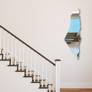 مراة تلزيق شكل خارطة فلسطين مراة تلزيق شكل خارطة فلسطين