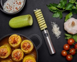 مقوار كوسا ستانلس ستيل 4 قطع - احجام ROYAL HAYENN TWISTER