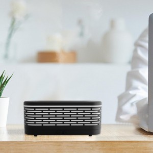 مبخرة الكترونية شبك مستطيل اسود MOLDMAY