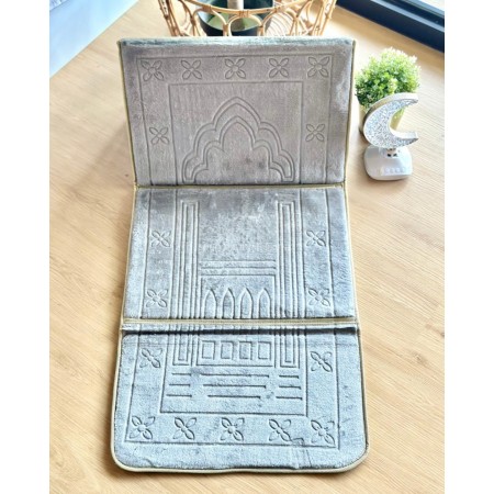 سجادة صلاة طبية مبطنة مع ركاية ظهر